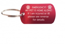 Pet Emergency Keyring